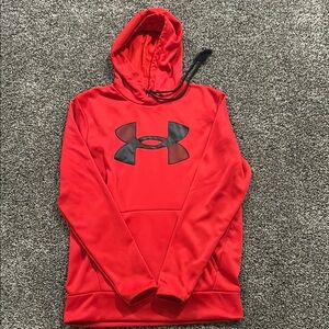 Under Armour Men's Red Hoodie